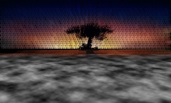 Creation of Binary Sunset: Step 11